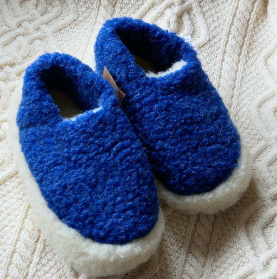 craft Hvert år Gade Wool Slippers – Connemara Sheep & Wool Centre