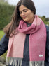 Connemara Sheep & Wool Centre Lambswool Scarf Ladies - Glam Wave