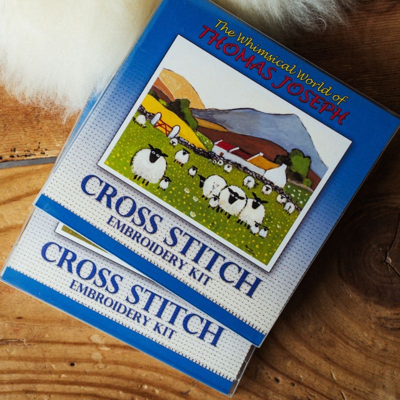 Connemara Sheep & Wool Centre Thomas Joseph Cross Stitch Embroidery Kit