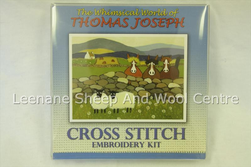 Humorous Sheep Cross Stitch Pack "Nag, Nag, Nag"