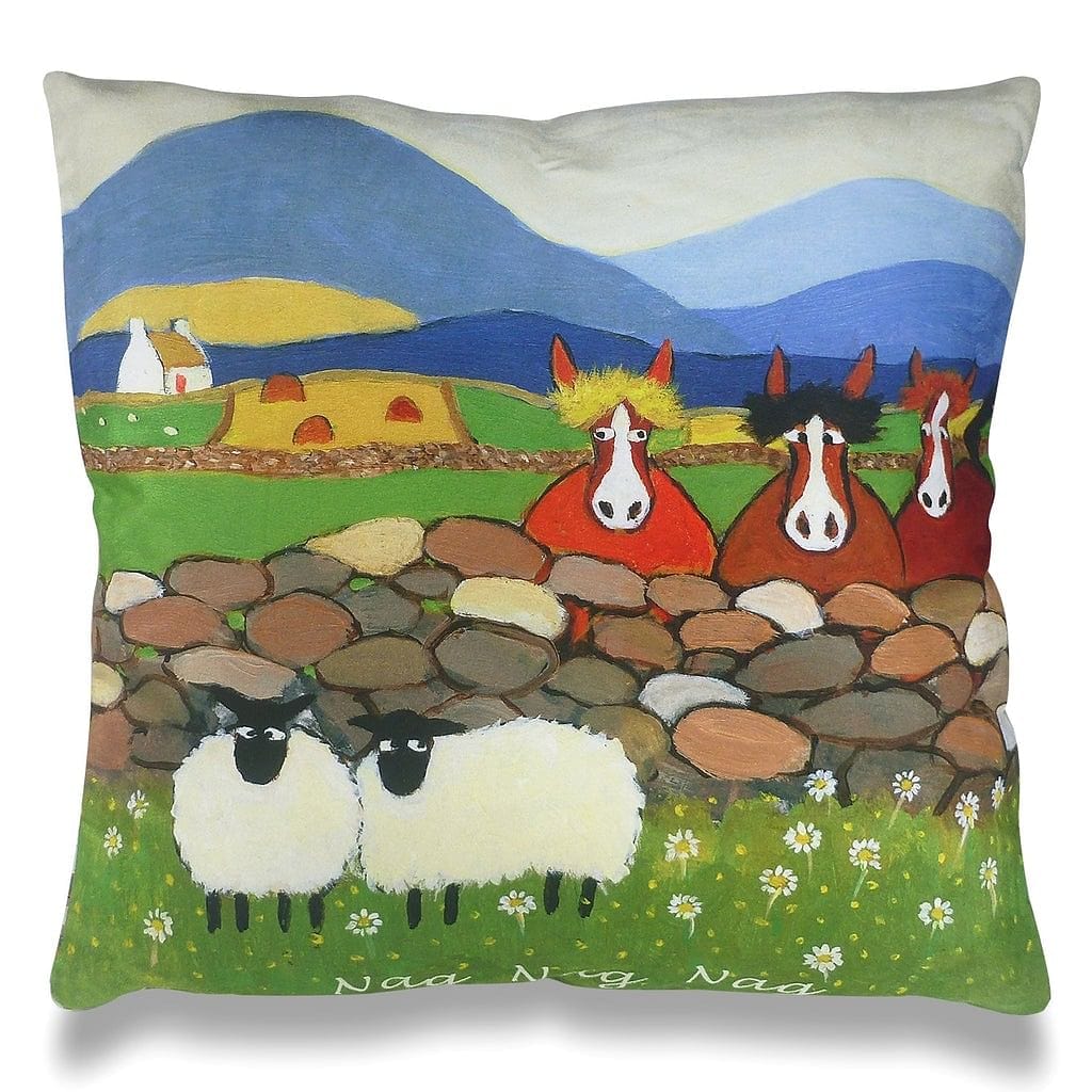 Thomas Joseph Cushion Cover - Nag, Nag, Nag