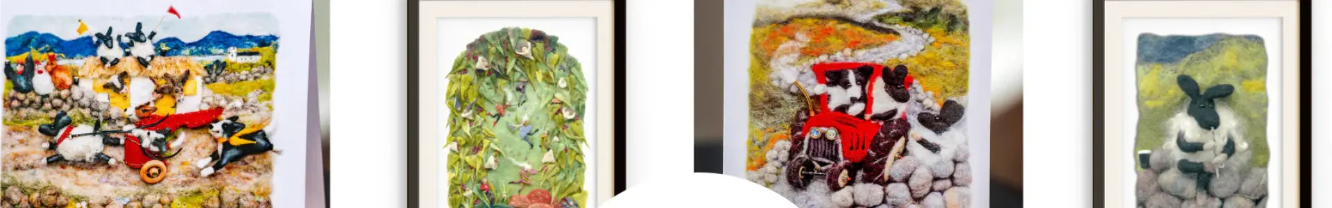 Samples of Suzie O'Sullivan Cards and Prints