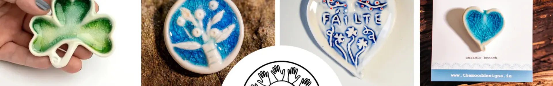 Collection of ceramics by the Mood design