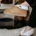 Faux Suede Boot Slippers
