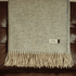 Connemara Handloomed Merino Wool Blanket - Mist