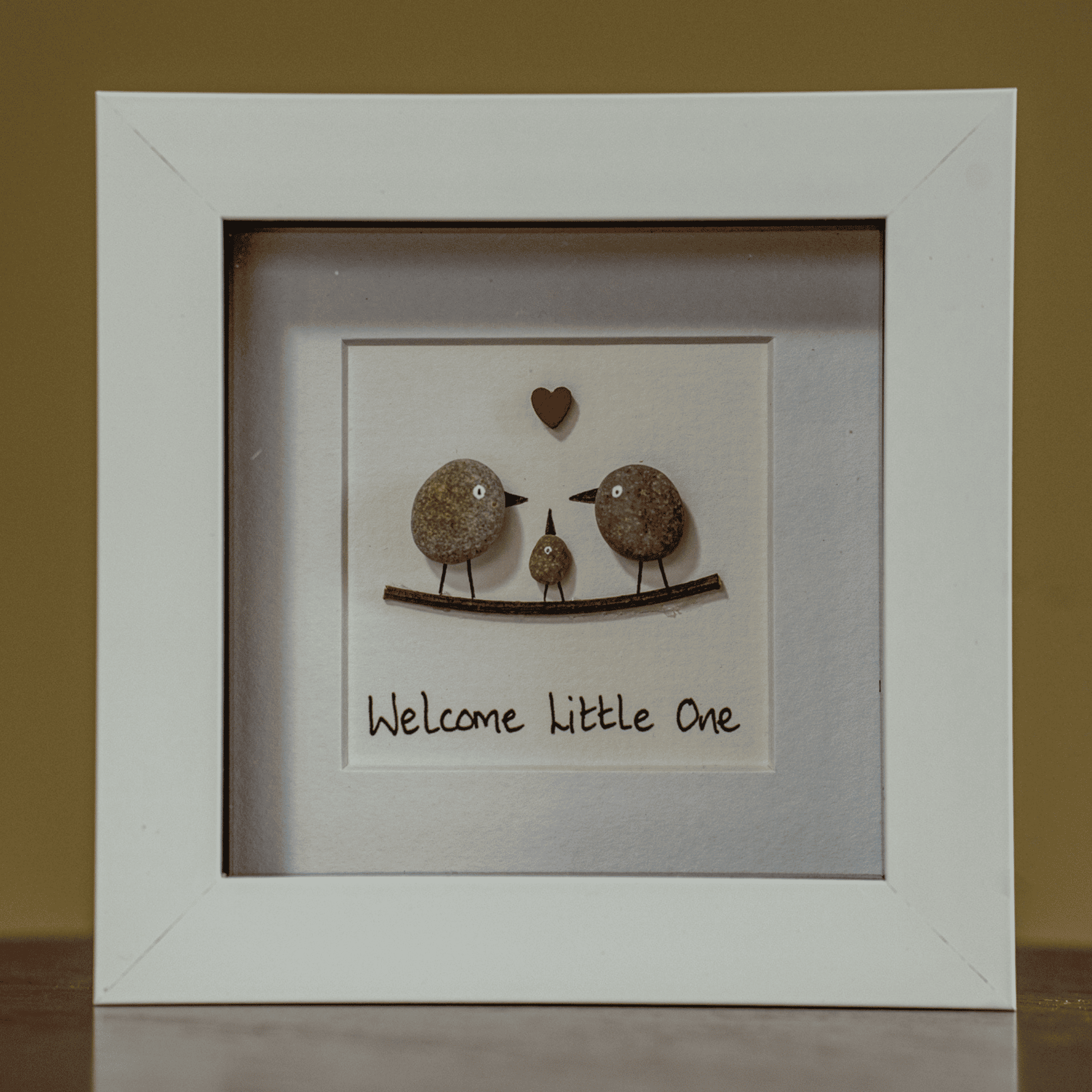 Simply Mourne Pebble Art - Welcome Little One