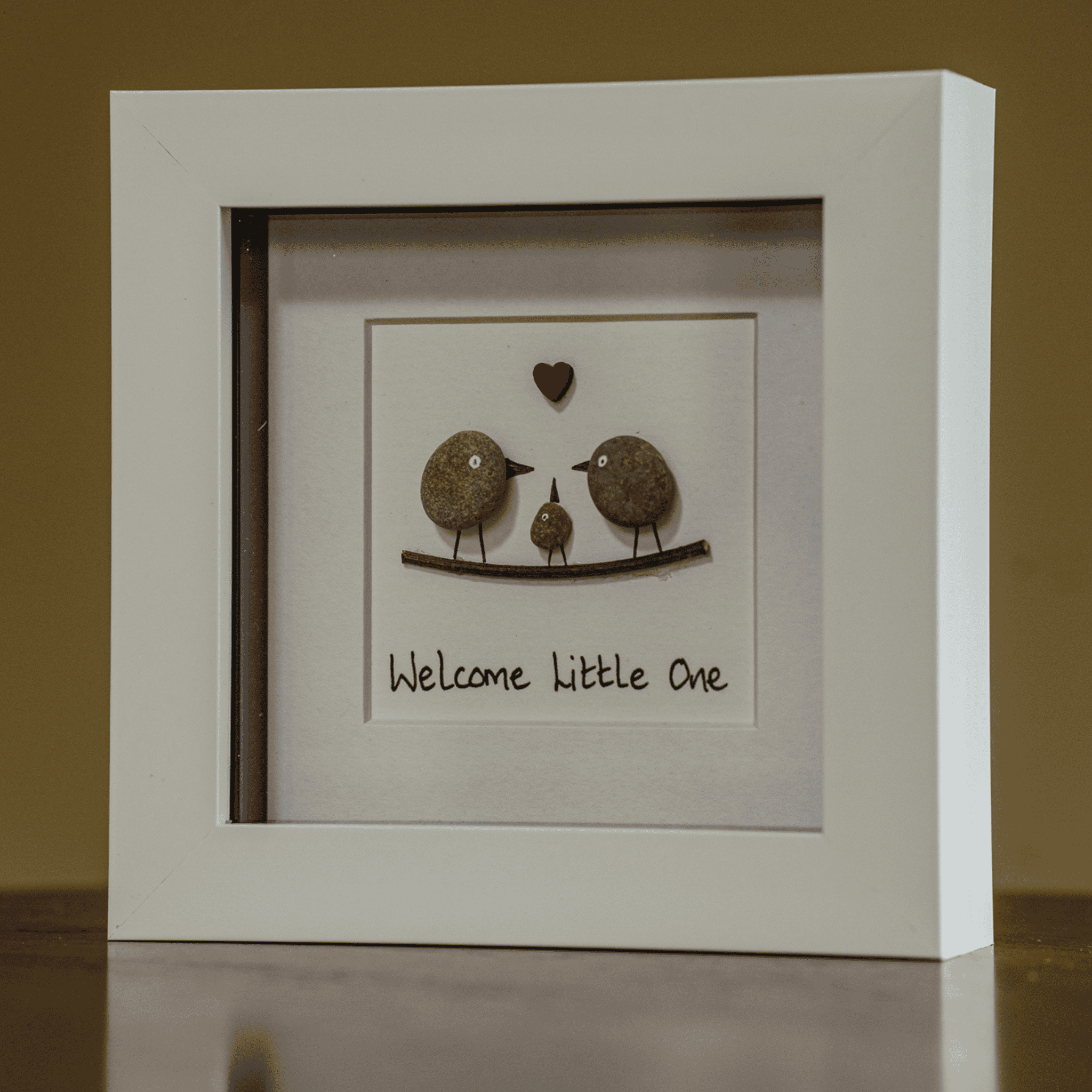 Simply Mourne Pebble Art - Welcome Little One
