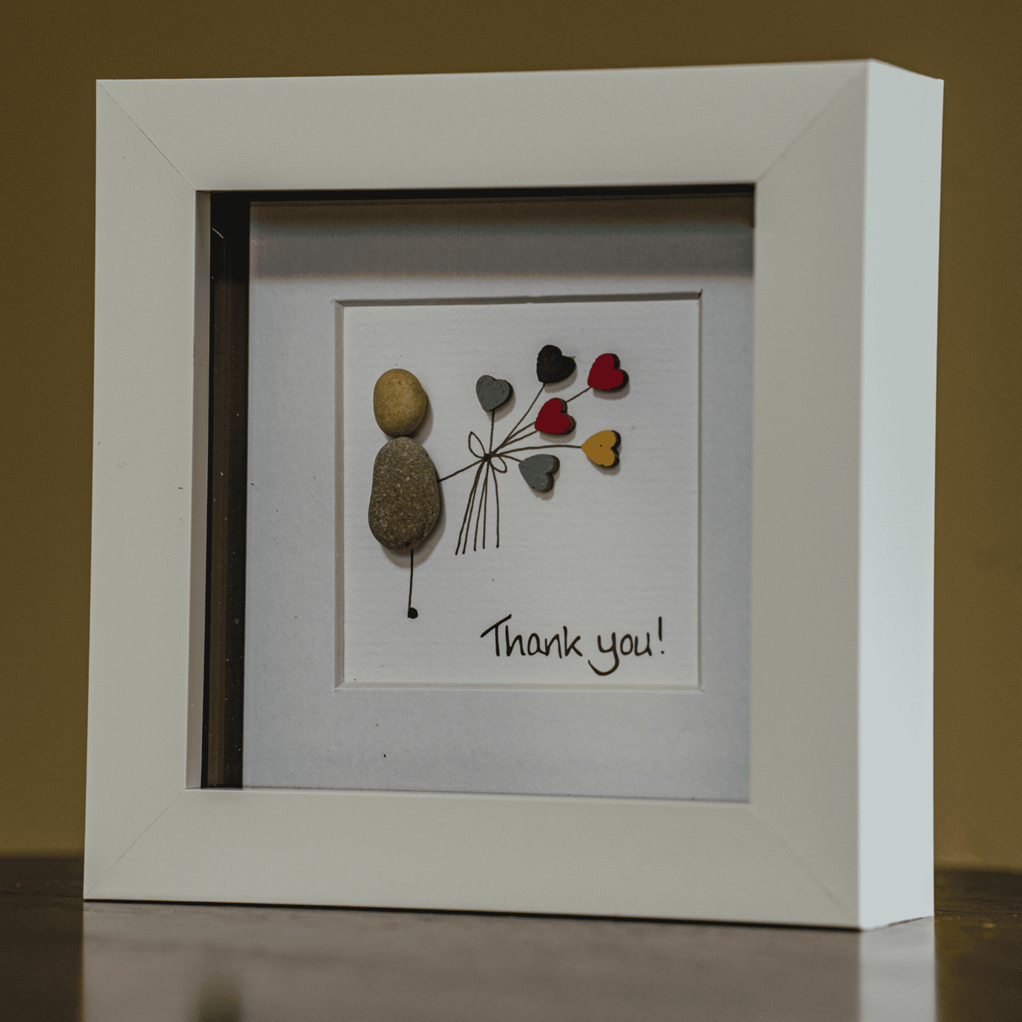 Simply Mourne Pebble Art - Thank You