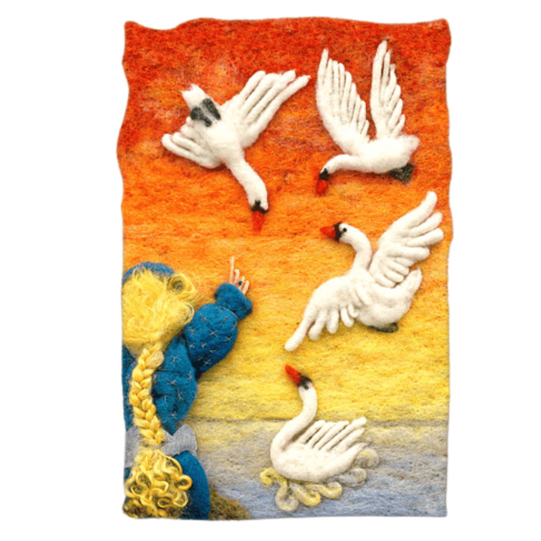 Children of Lir - Greeting Card