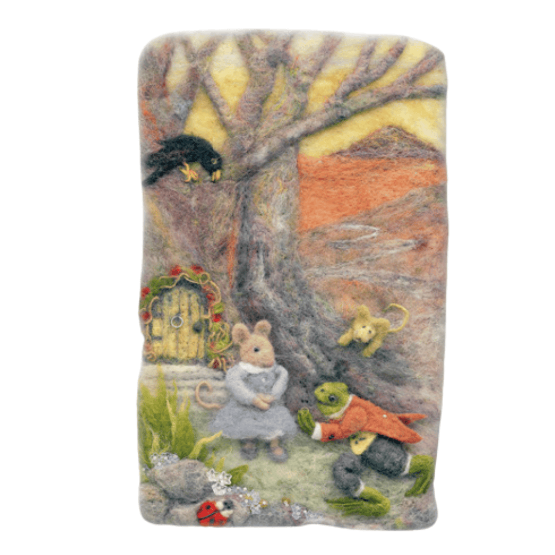 Froggie Goes A Courtin - Greeting Card