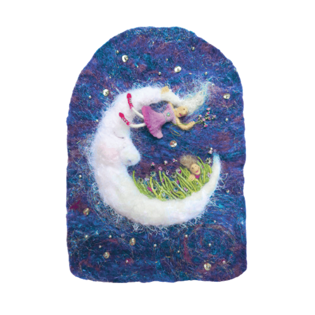 Moon Blooms - Greeting Card