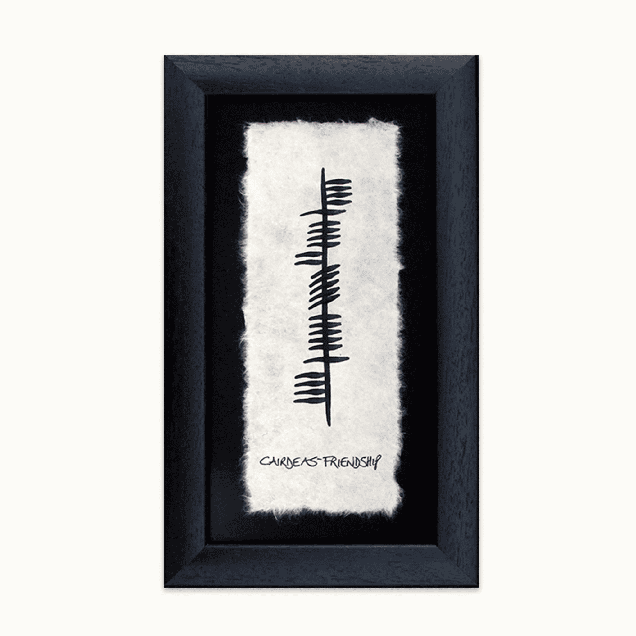 Ogham Wish - Cairdeas / Friendship