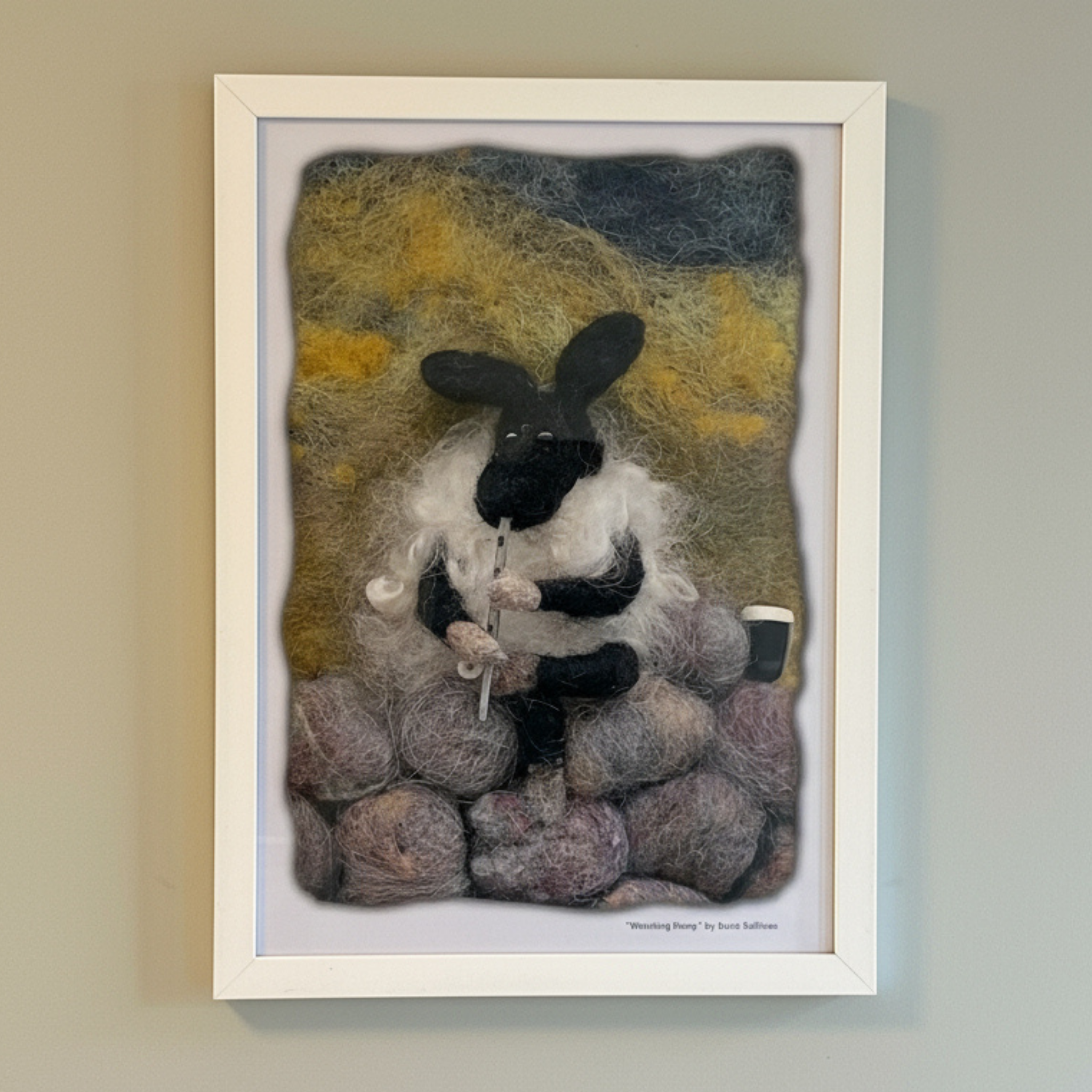 Whistling Sheep - A3 Print