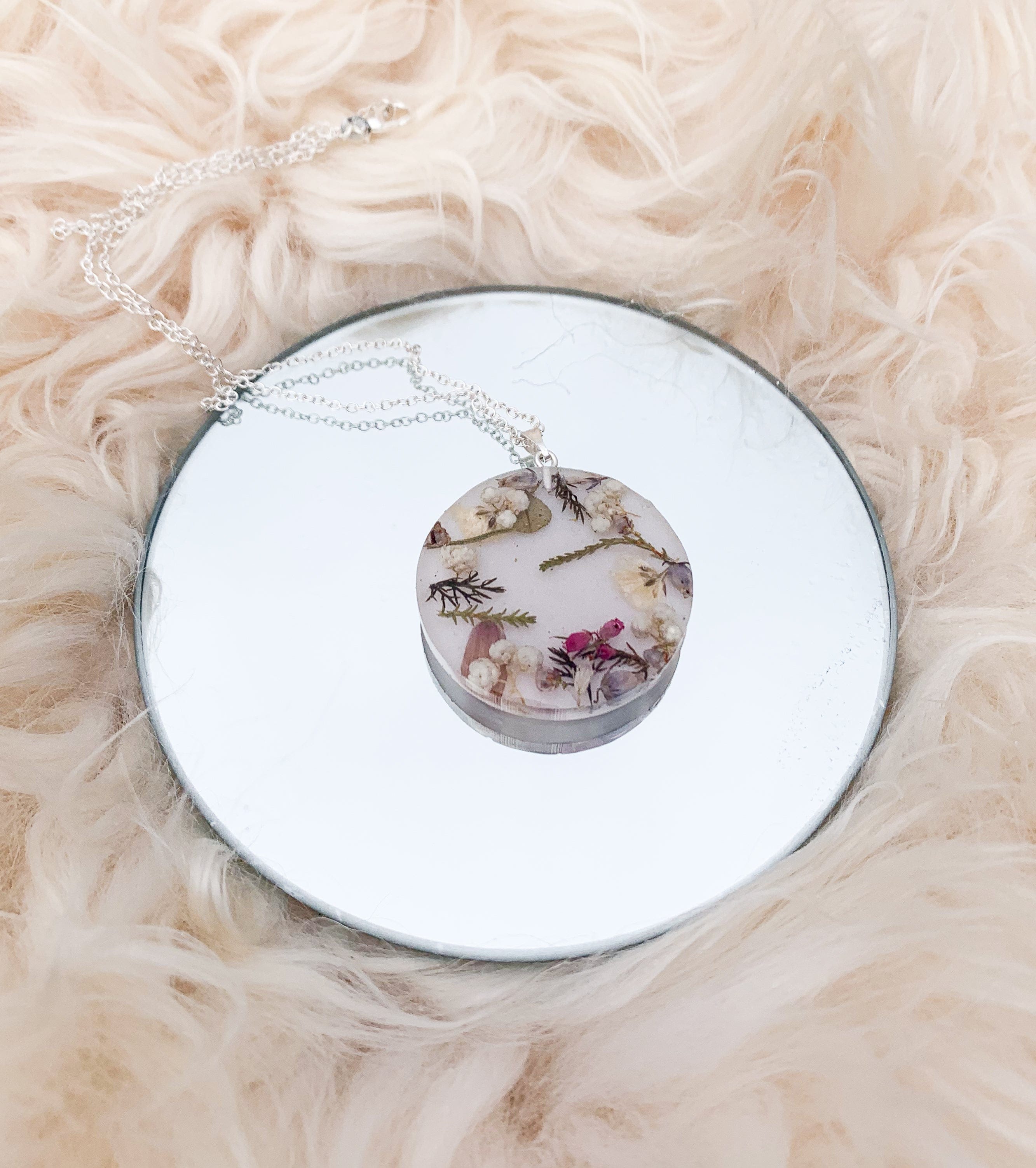 Planted By the Water Necklace - Mixed Wild Flowers