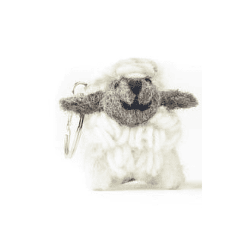 Standing Sheep Keyring
