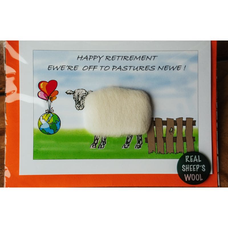 Happy Retirement Ewe're Off To Pastures Newe!