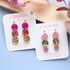 A Little Idea - Debbie Harry Earrings, Dusty Pink