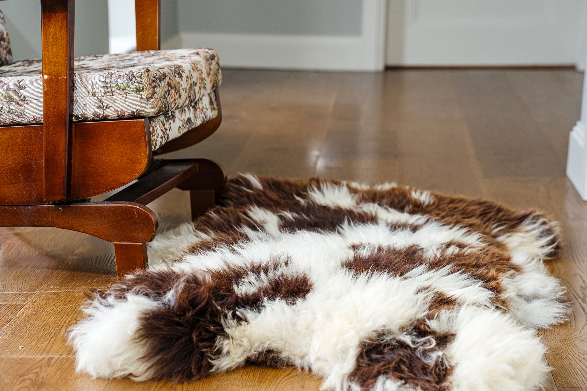 Mottled Sheepskin Rug