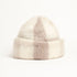 Donegal Design Mohair Hat and Scarf Set - Cream and Fawn