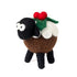 Felted Christmas Pudding Sheep Collectable - Medium
