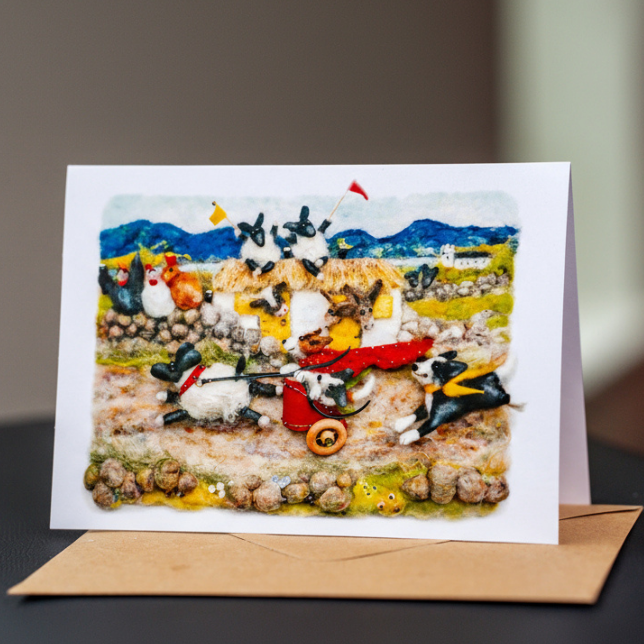 Five Mile Chase - Greeting Card