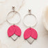 GG Designs GG Designs - Little Acorns Hot Pink and Silver