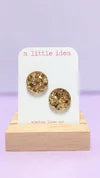 A Little Idea - Sparkle Studs in Gold