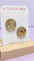A Little Idea - Sparkle Studs in Gold