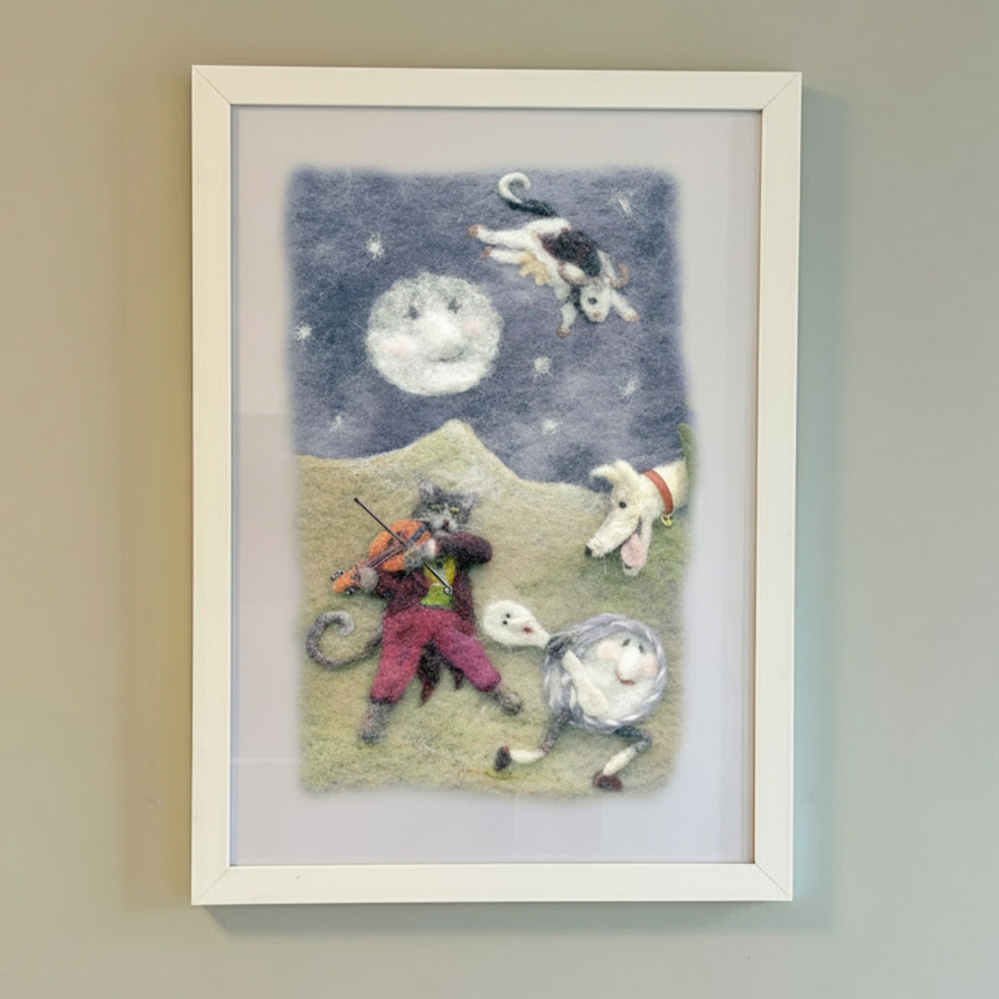 Hey Diddle Diddle - A3 Print