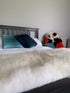 Double Sheepskin Rug - Natural - 100% Made in Ireland