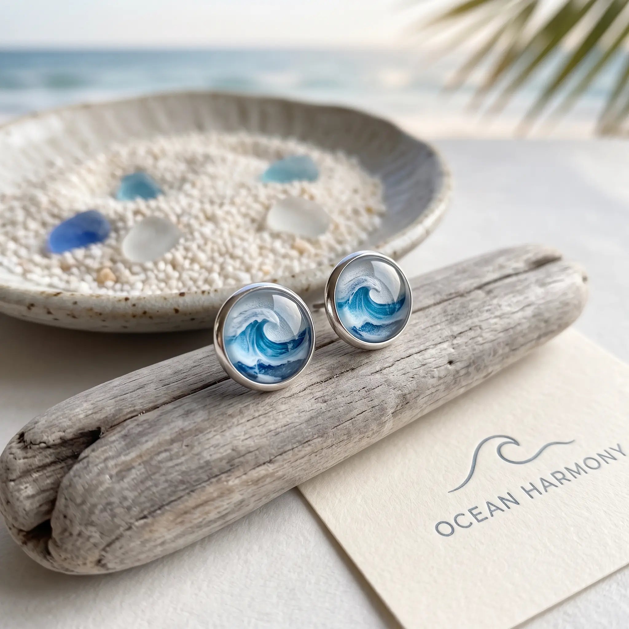 Kate Barret Studio - Stud Earrings Blue