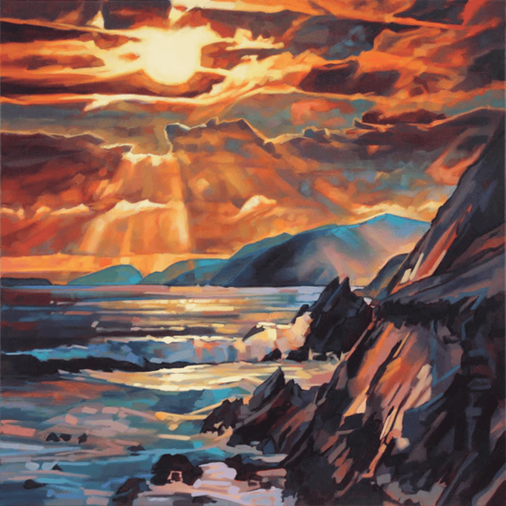 Kevin Lowery Art Slea Head - Limited Edition Print