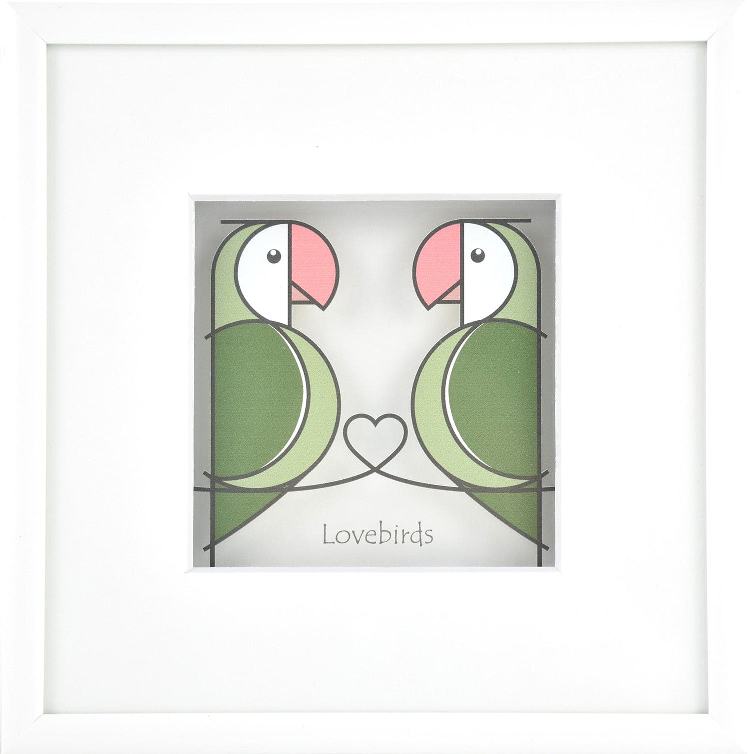 Black Hen Designs - Lovebirds