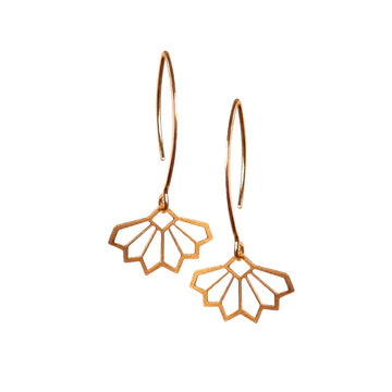 Melanie Hand Earrings - Art Deco Drop Earring