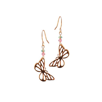 Melanie Hand Earrings - Butterfly