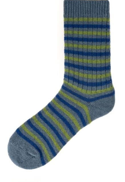 Connemara Socks - Merino Stripe Small