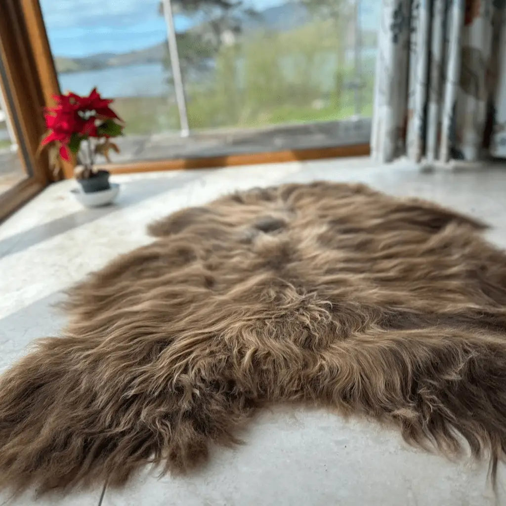 Waterford Sheepskins Sheepskin Rug - Rare Breed - Brown