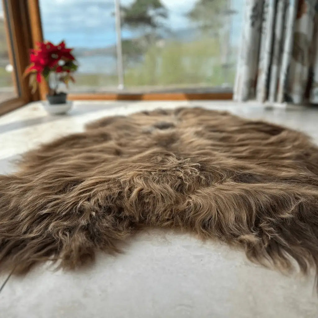 Waterford Sheepskins Sheepskin Rug - Rare Breed - Brown