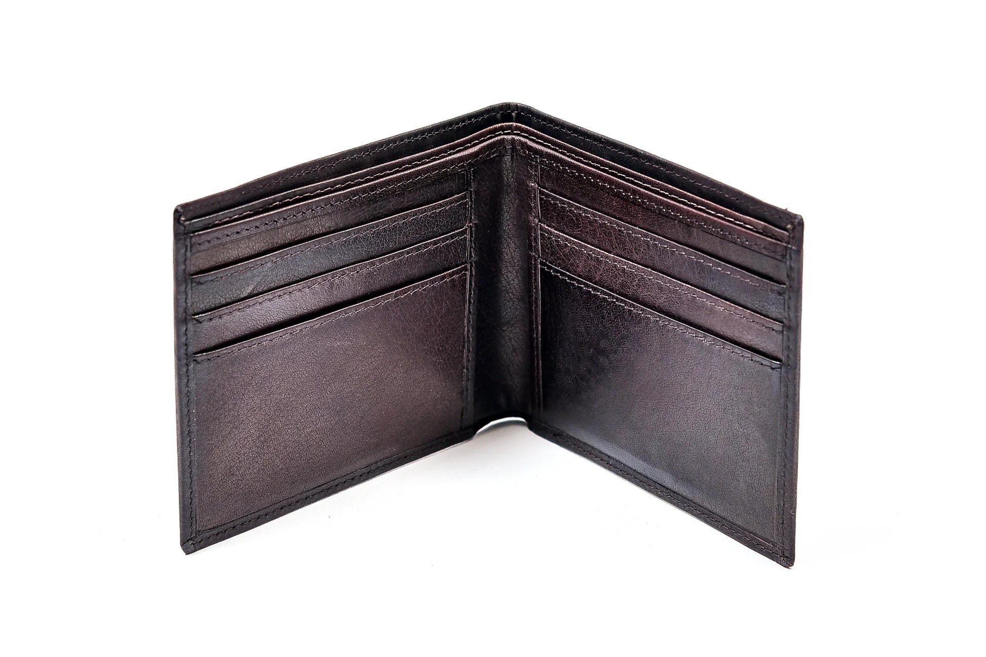 Gents Wallet - Tinnakeenly Leathers - Dark Brown