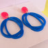 The Messy Brunette A Little Idea - CMAT Earrings, Blue