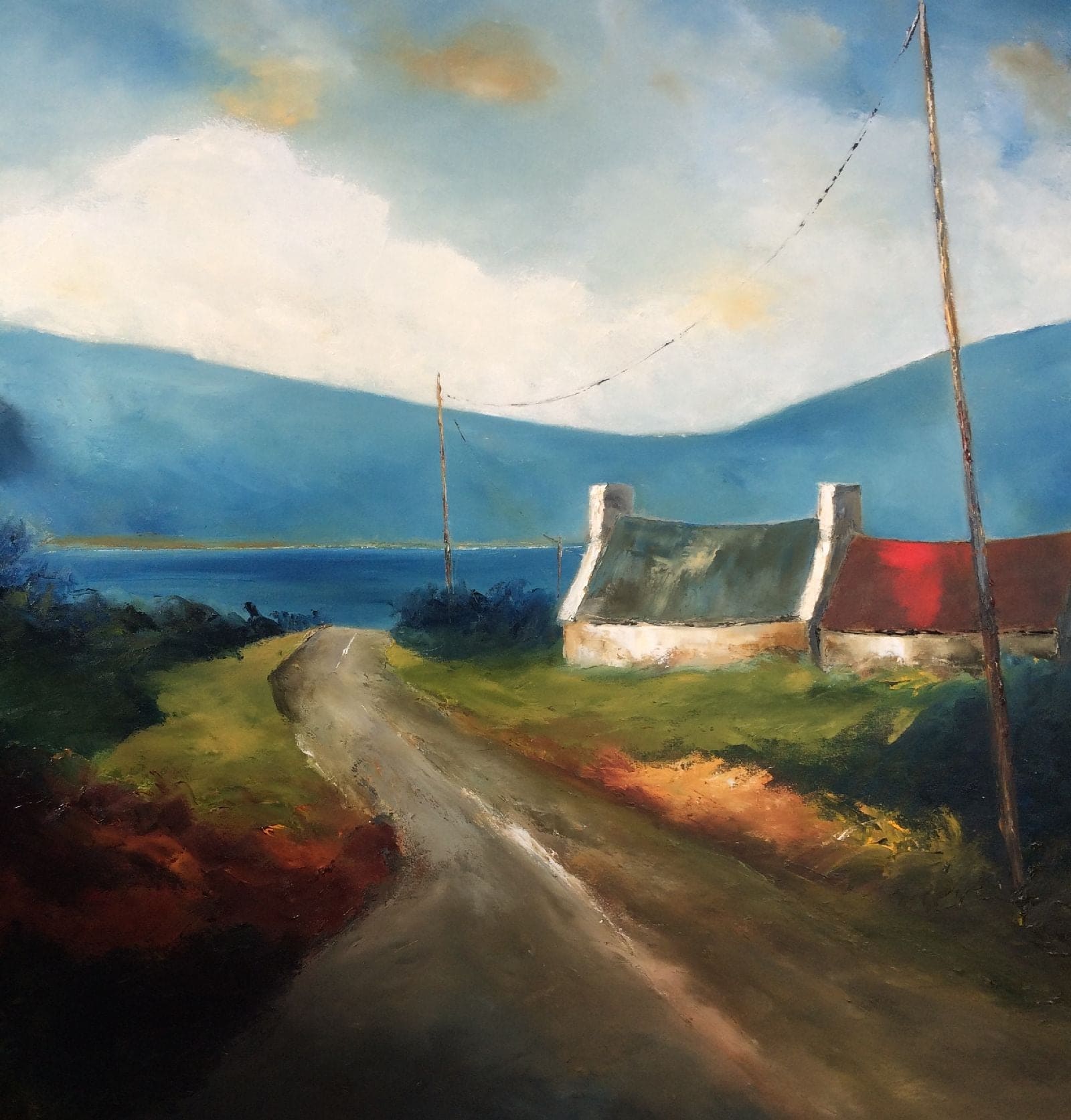 Padraig McCaul A Turn In The Road - Limited Edition Print by Padraig McCaul