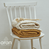 Aran Woollen Mills Aran Merino Throw - Bainin