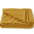 Aran Woollen Mills Aran Merino Throw - Sunny Yellow