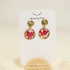 Blueberry Soul Blueberry Soul Ember and Flame Drop Earrings