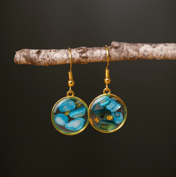 Blueberry Soul Blueberry Soul Small Blue Drop Earrings