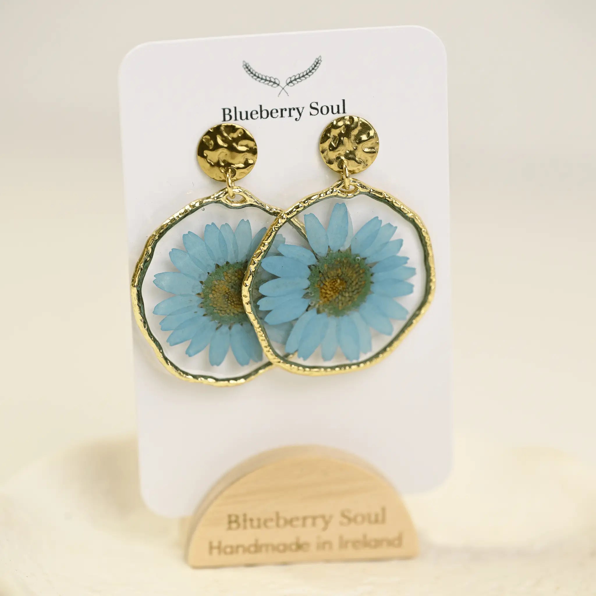Blueberry Soul Blueberry Soul - Tide and Fern Daisy Earrings
