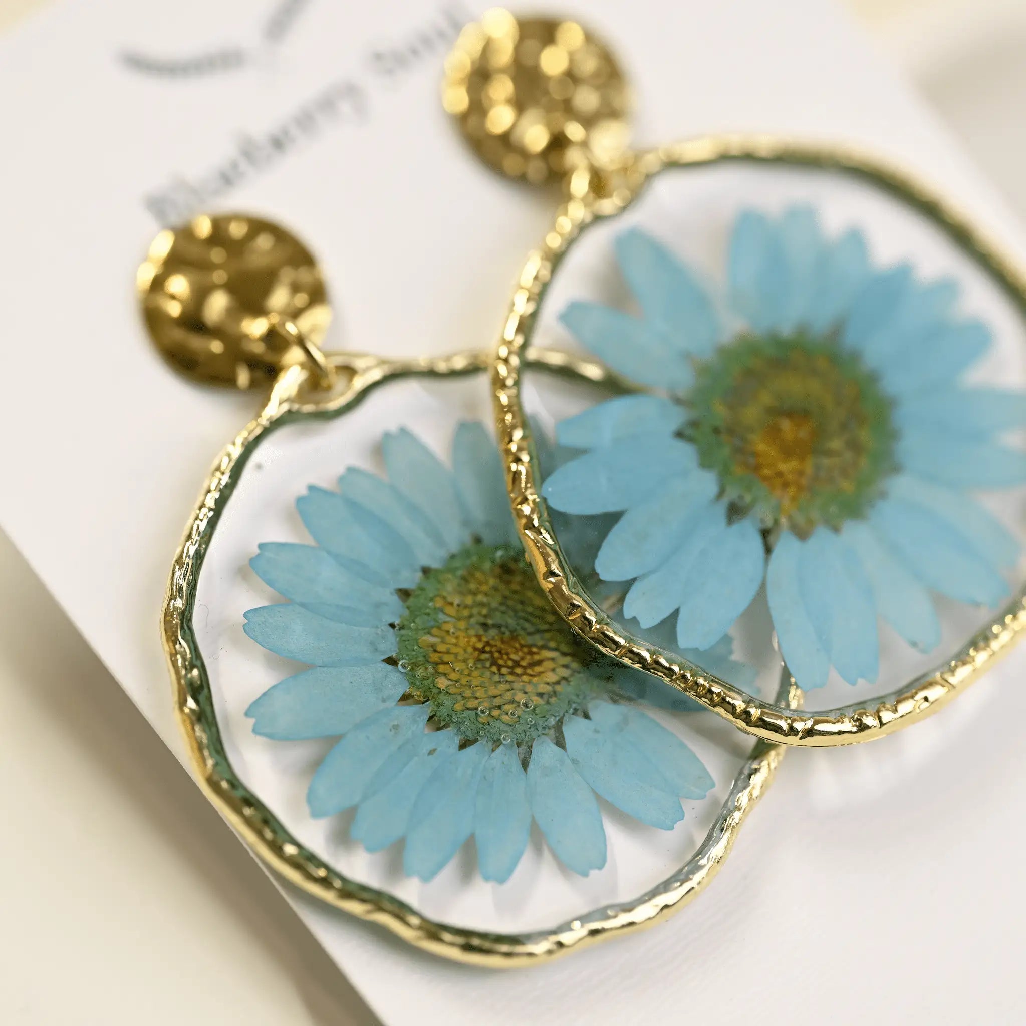 Blueberry Soul Blueberry Soul - Tide and Fern Daisy Earrings
