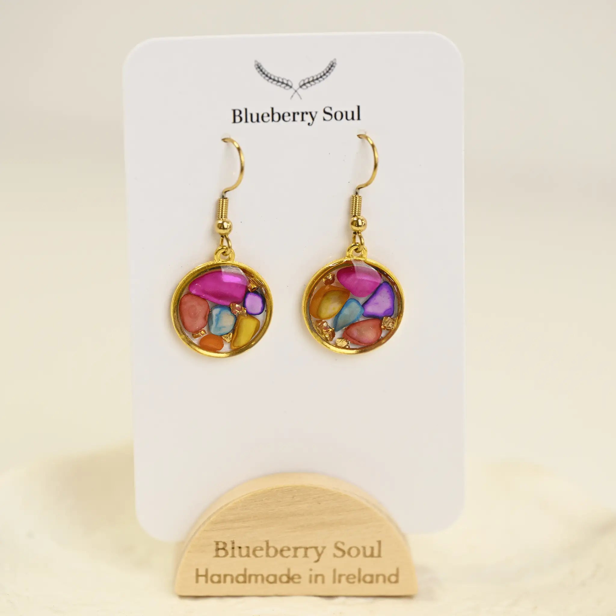 Blueberry Soul Blueberry Soul - Whimsical Meadow Earrings