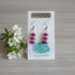 Aurora Design Earrings - Triple Stone Pink