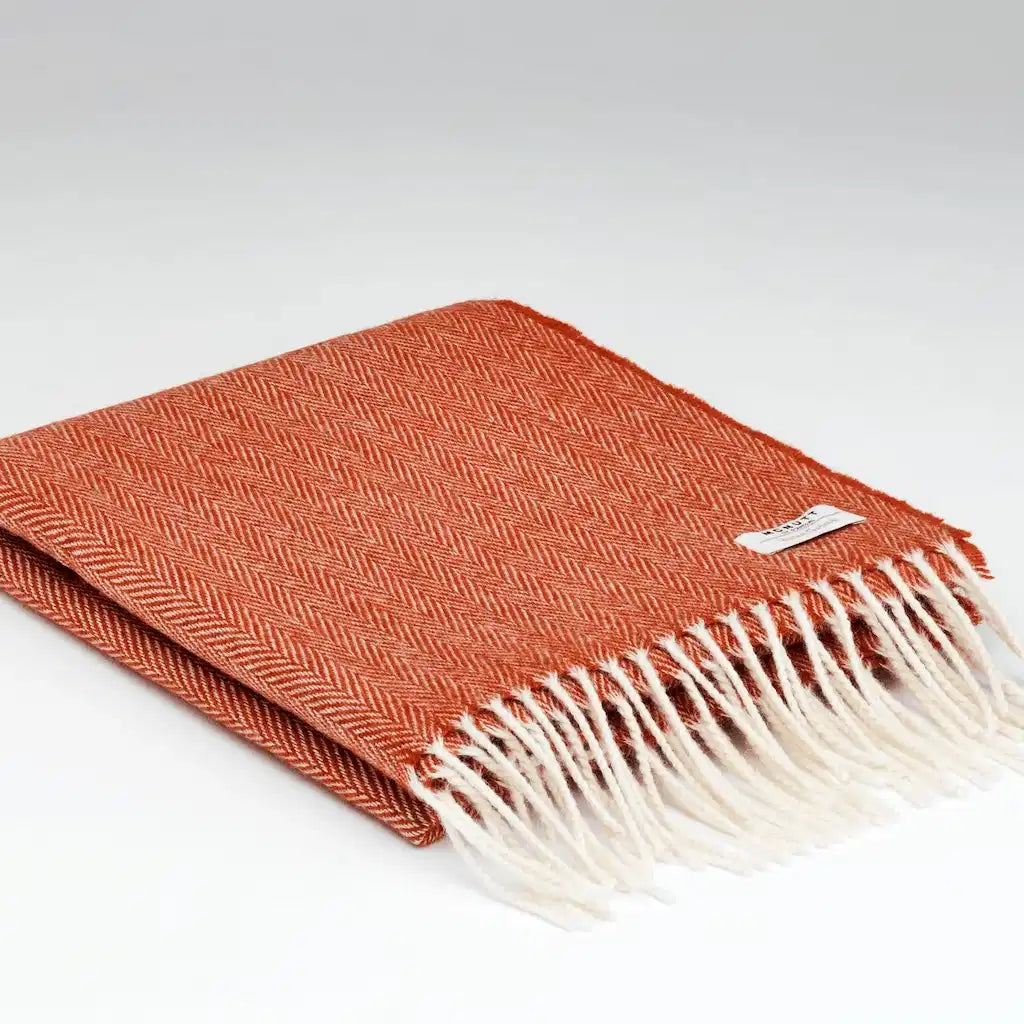 McNutt Cashmere Merino Lambswool Wrap - Spice Wrap